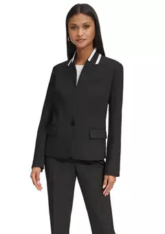 KARL LAGERFELD PARIS Women's Single Button Jacket | Belk