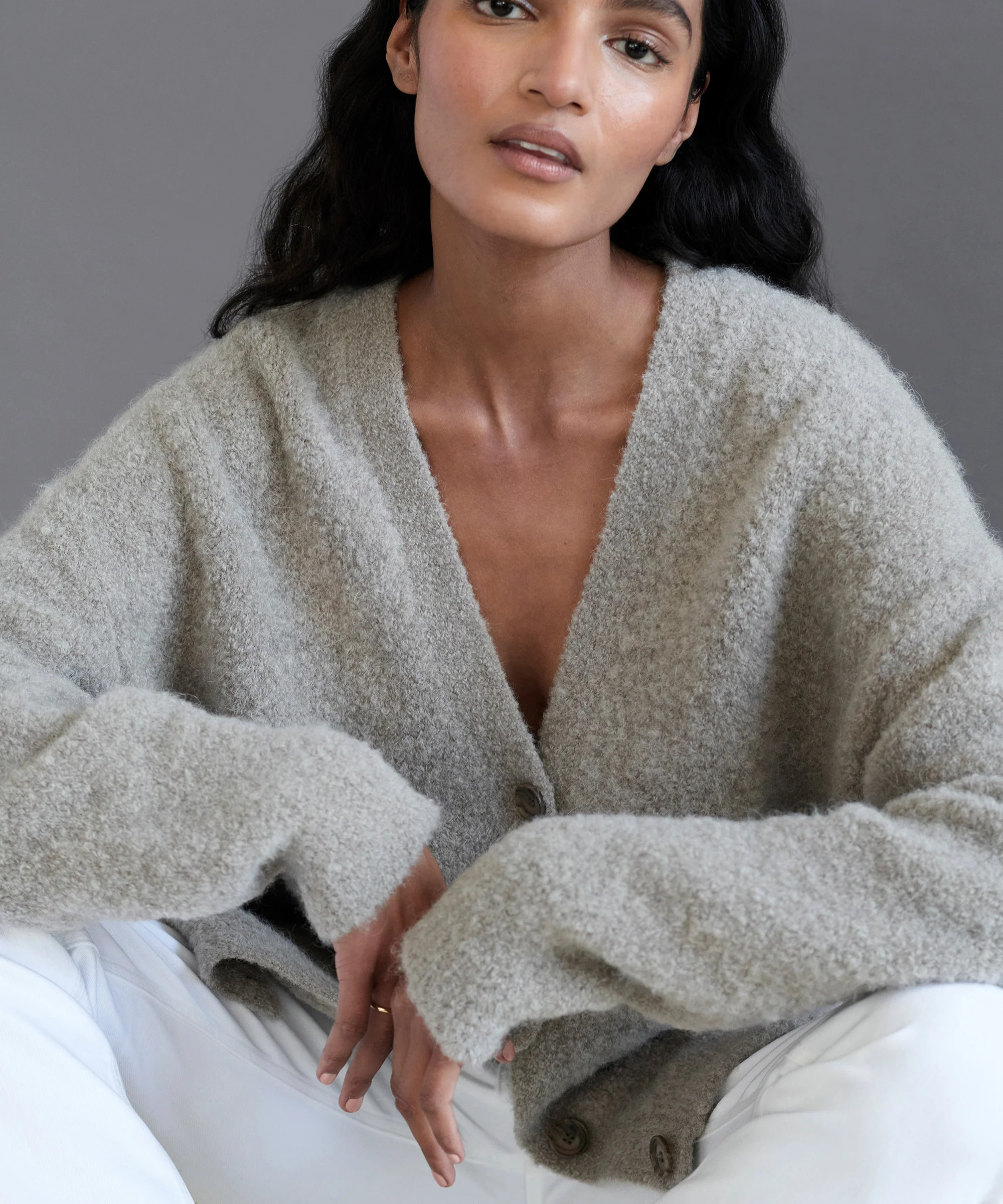 Boucle Cocoon Cardigan | Jenni Kayne