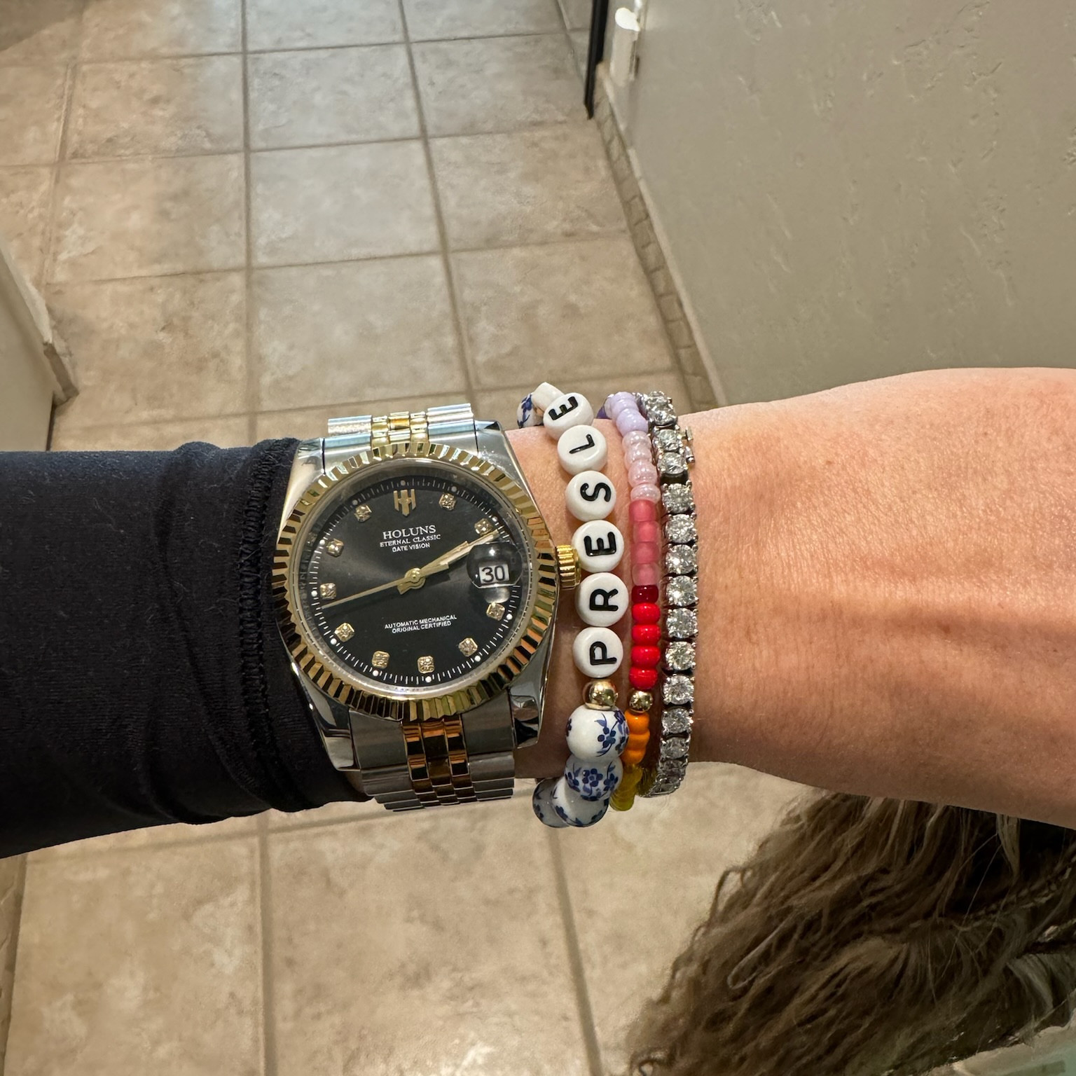 My favorite Amazon watch that I wear! The beaded bracelet is by names for good.

#LTKGiftGuide #LTKstyletip #LTKMostLoved