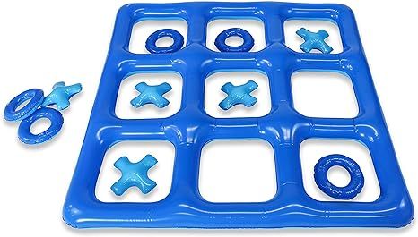 Poolcandy Inflatable Waterproof Jumbo Tic Tac Toe Game | Amazon (US)