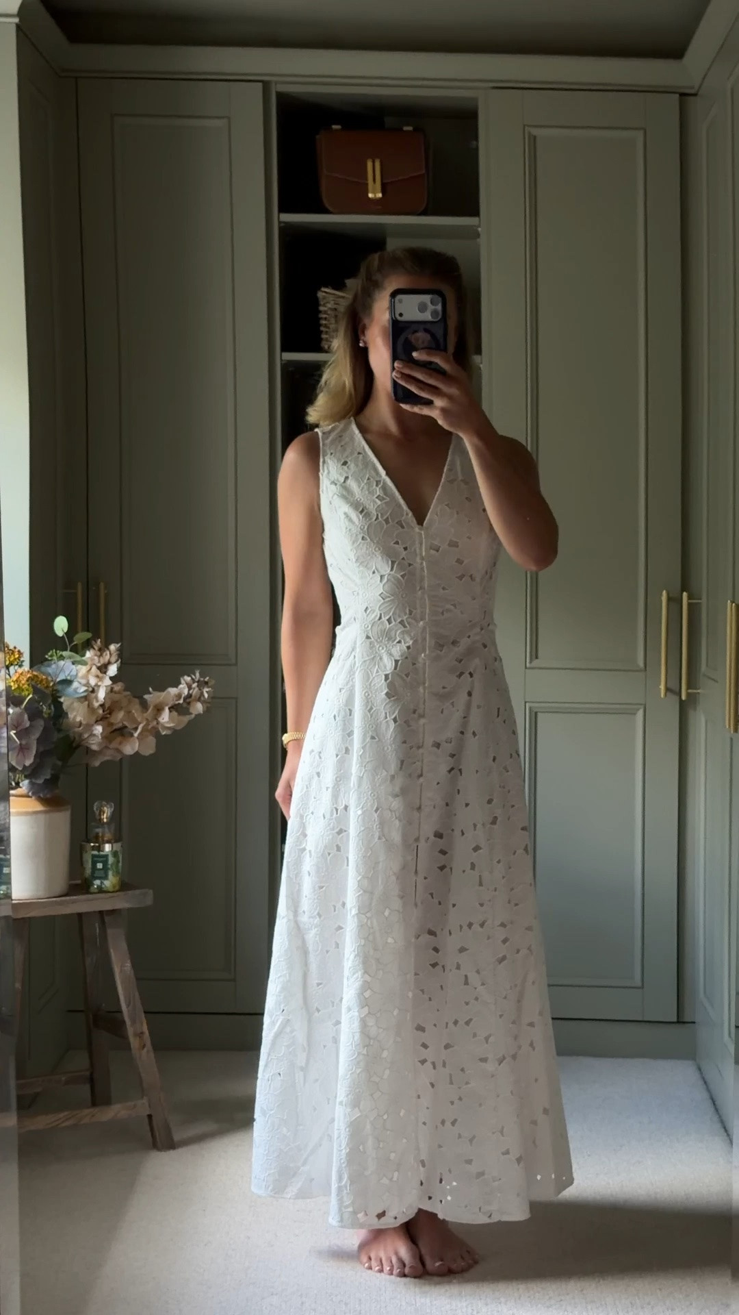 A pretty white summer dress

#LTKsummer