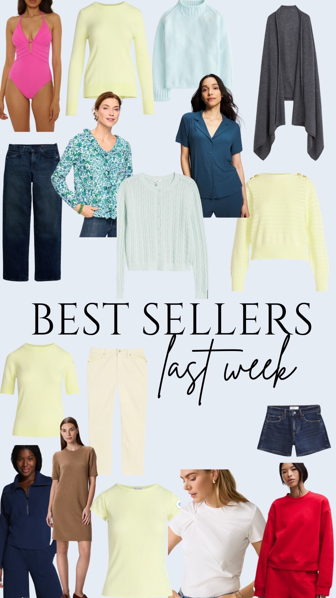 Last week’s best sellers