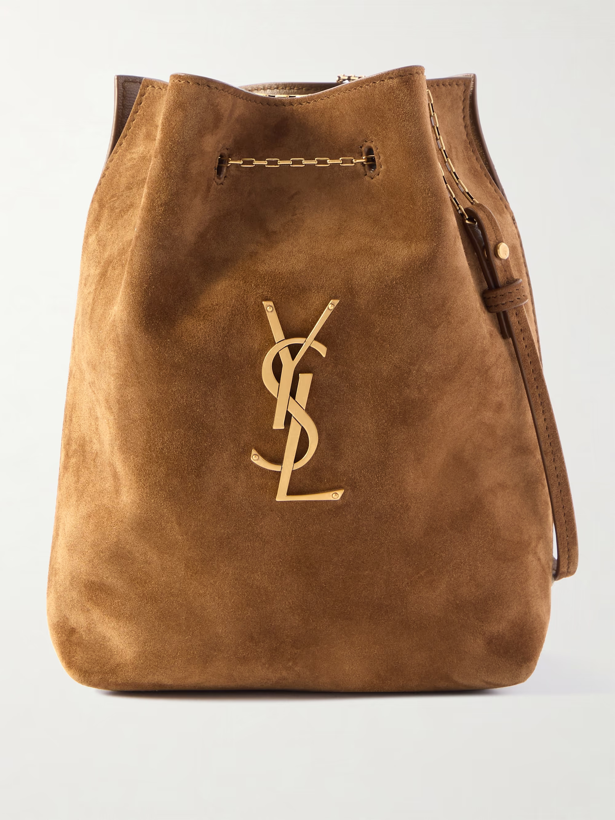 SAINT LAURENT Sintra Sport suede shoulder bag | NET-A-PORTER (US)