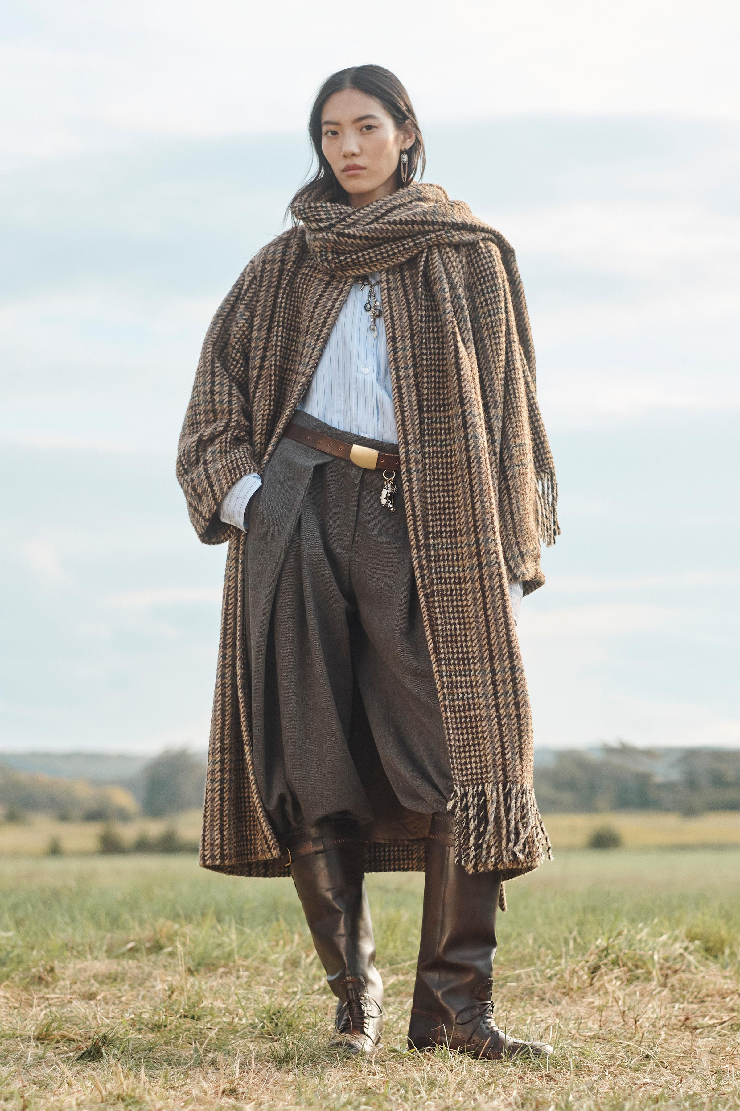 PLAID SCARF COAT LIMITED EDITION | Zara US