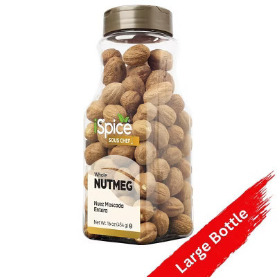 iSpice | Nutmeg Whole | 16 oz | Bulk Size | Gourmet Spice | Kosher | Target