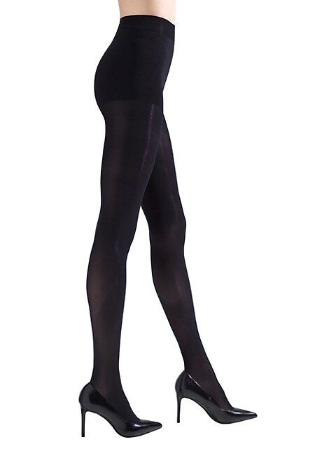 2-Pack Opaque Control Top Tights | Saks Fifth Avenue