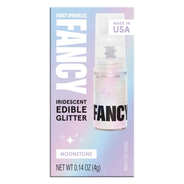 Fancy Sprinkles Moonstone Iridescent Fancy Edible Glitter Dusting Pump, 0.14 oz | Walmart (US)