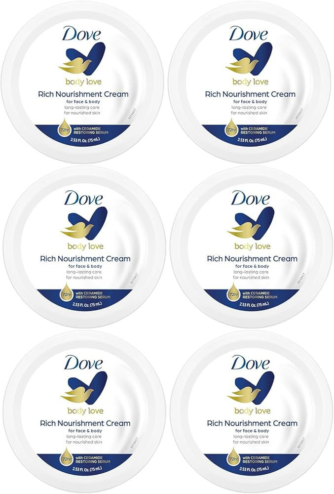 Dove Body Love Rich Nourishment Cream, Face, Hand & Body Lotion for Extremely Dry Skin, Fast-Abso... | Amazon (CA)