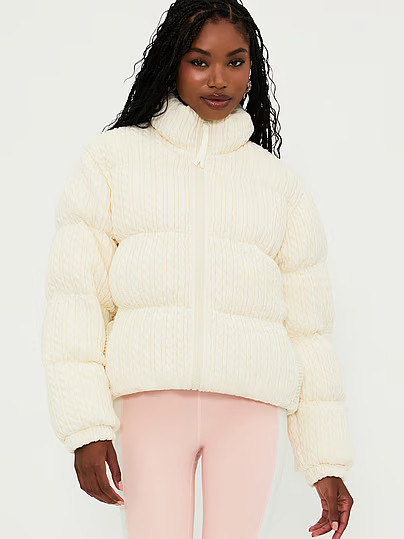 Beach Riot JoJo Puffer Jacket, White/ivory, L - Women's Jackets & Outerwear - Victoria's Secret | Victoria's Secret (US / CA )