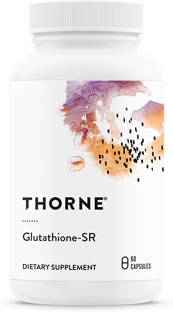 Thorne Glutathione-SR - Sustained-Release Glutathione for Antioxidant Support - 60 Capsules | Amazon (US)