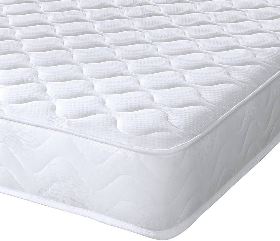 Extreme Comfort Cooltouch Essentials White 18cms Deep Spring Value Mattress, 4ft6 Double (4ft6 x ... | Amazon (UK)