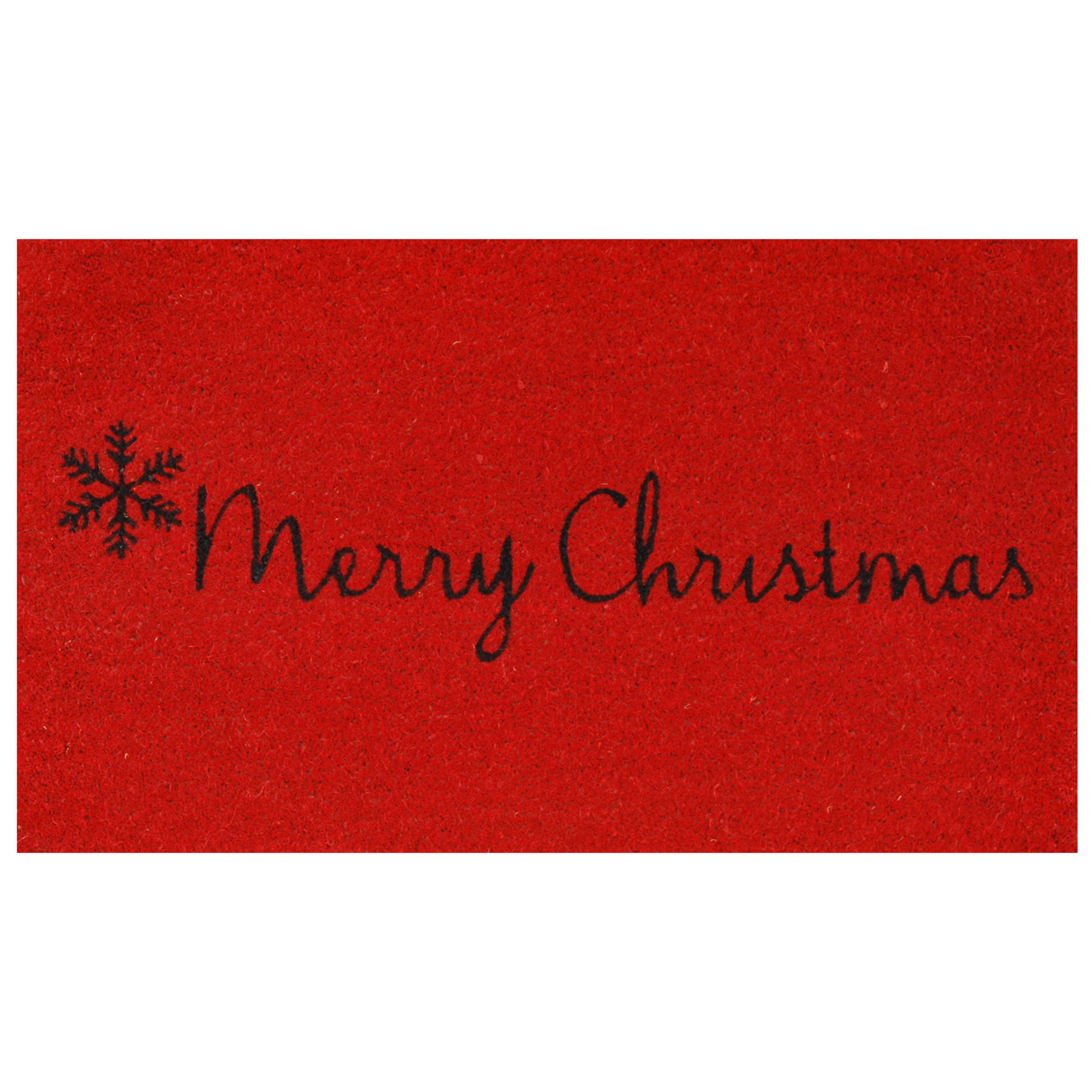Calloway Mills 101781729 Red Merry Christmas Doormat | Amazon (US)