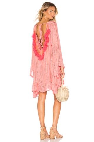 Indiana Dress in Petra French Rose & Neon Coral | Revolve Clothing (Global)