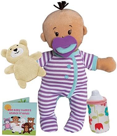 Manhattan Toy Wee Baby Stella Beige Sleepy Times Scent 12" Soft Baby Doll Set | Amazon (CA)