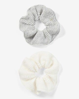 Set Of 2 Sweater Ponytail Holders | Express