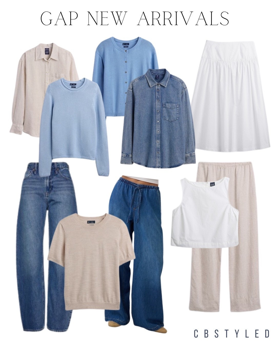 New spring arrivals from Gap! 

#LTKootd
