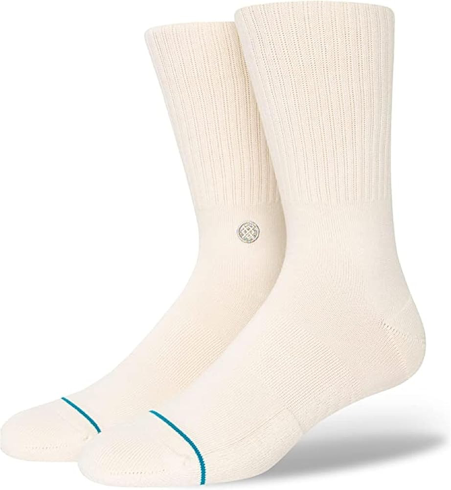 Stance Love Crew Socks, White | Amazon (US)