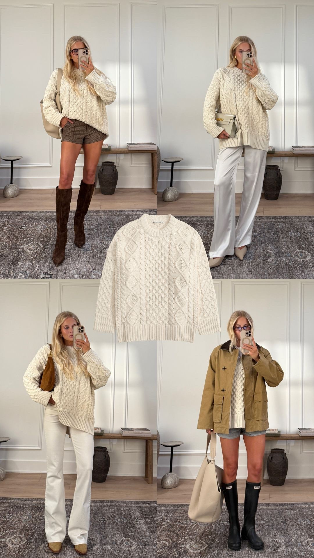 Code AFKATHLEEN for 20% off my collection with Abercrombie! Wearing a size small in the sweater from my Abercrombie collection! Other sizing below: 

• Top Left: size 26 classic shorts (from my collection), shoes are tts (linking similar)

• Top Right: size 6 pants (go with your normal size), shoes tts

• Bottom Left: size 26 long jeans (from my collection), linking similar shoes

• Bottom Right: size small jacket, size small boxer shorts (linking similar), boots are tts

[ Heaven Mayhem code KATHLEEN15 ]

#kathleenpost Abercrombie fall collection, Abercrombie new arrivals, chic fall fashion, fall outfit inspo

#LTKStyleTip #LTKSeasonal