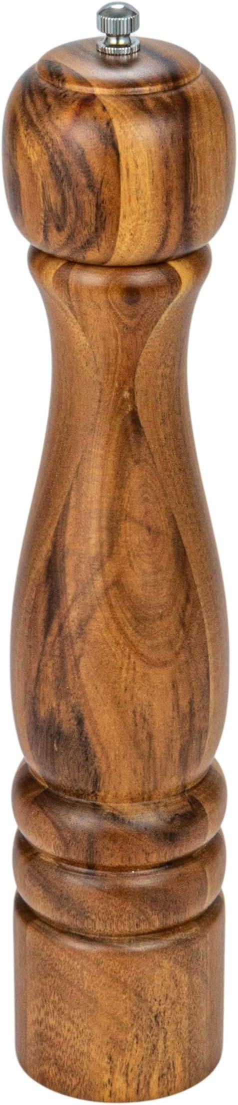 Creative Co-Op Acacia Wood Salt and Pepper Mill, Natural | Amazon (US)