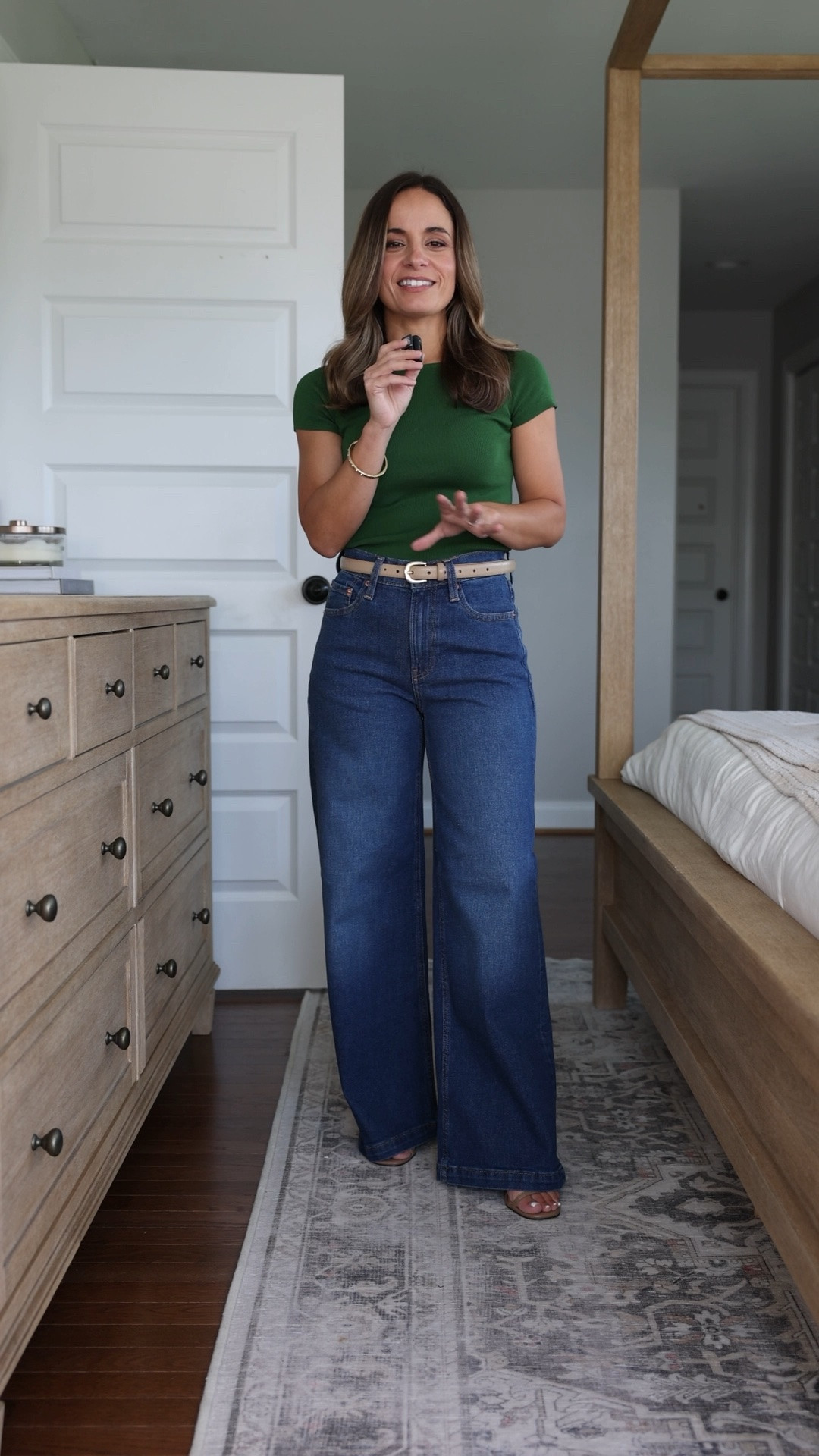 20% off the Stride Wide Leg jeans from
Gap. They are true to size with a 29” inseam in petite so I need a very high heel with them. They also come in an ankle style that may be a better length. 

Jeans: petite 24 in dark wash

#LTKPetite #LTKSaleAlert