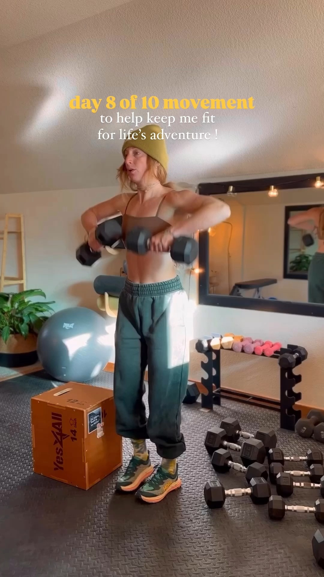 day 8 of my 10 day movement series and this one was a burner 🔥🔥 cozy fit for colder weather 👌 

 #LTKGiftGuide #LTKActive #LTKFitness