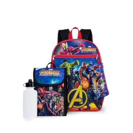 Avengers 5-Piece Backpack Set | Walmart (US)