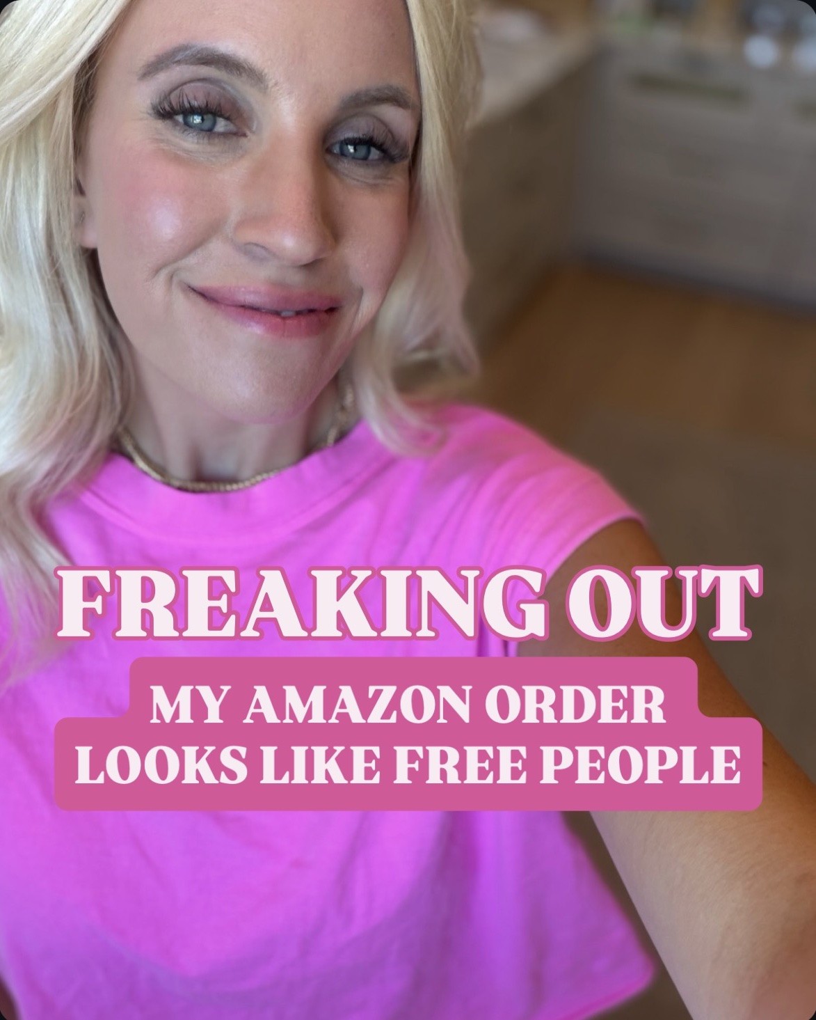 My Amazon order looks like free people!