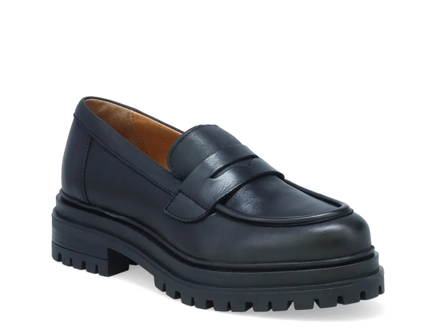 Miz Mooz Legend Platform Loafer | Women's | Black | Size EU 40 / US 9-9.5 | Loafers | Block | Lug | Platform | DSW