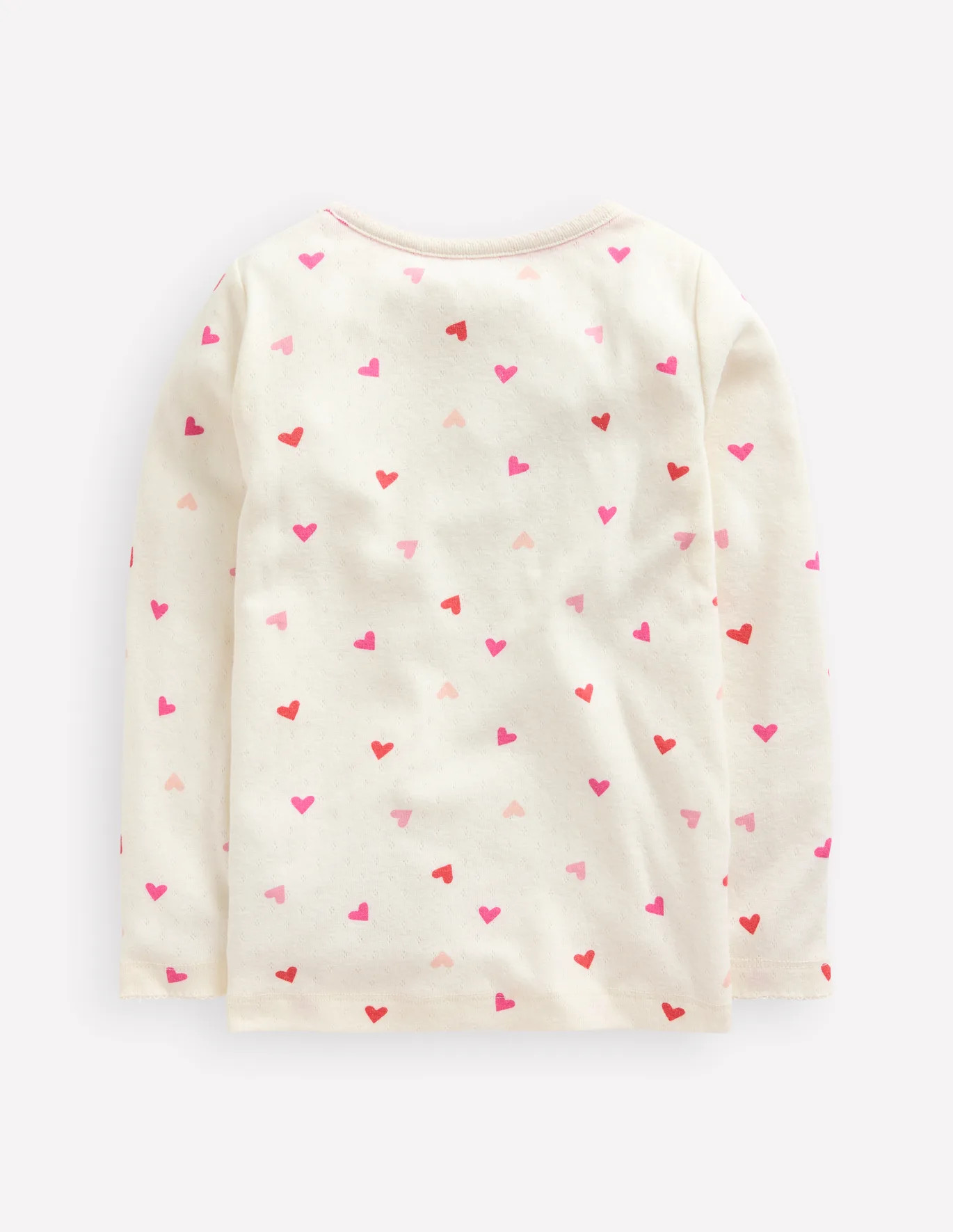 Long Sleeve Pointelle Top | Boden (US)