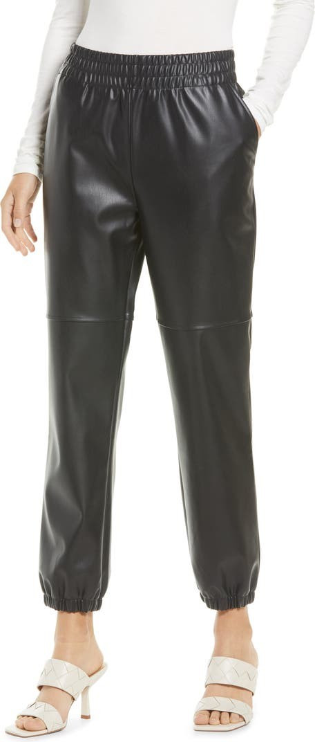 Faux Leather Joggers | Nordstrom | Nordstrom