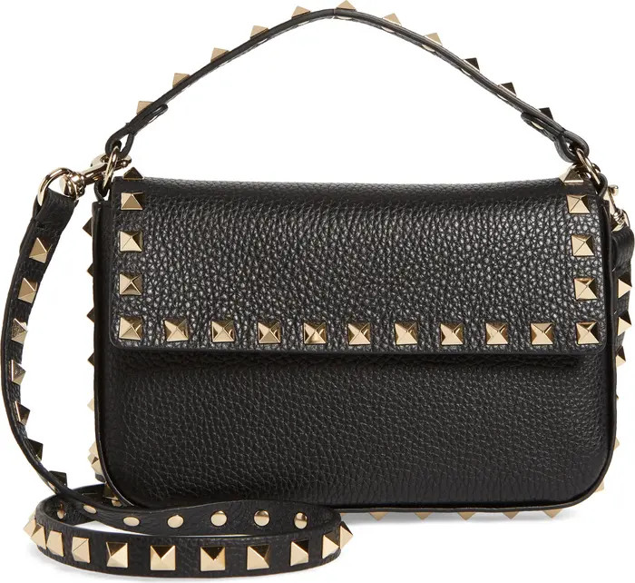 Valentino Garavani Rockstud Leather Top Handle Bag | Nordstrom | Nordstrom