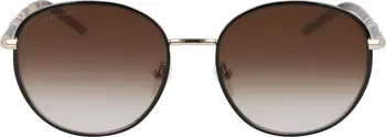 Longchamp 53mm Gradient Round Sunglasses | Nordstrom | Nordstrom