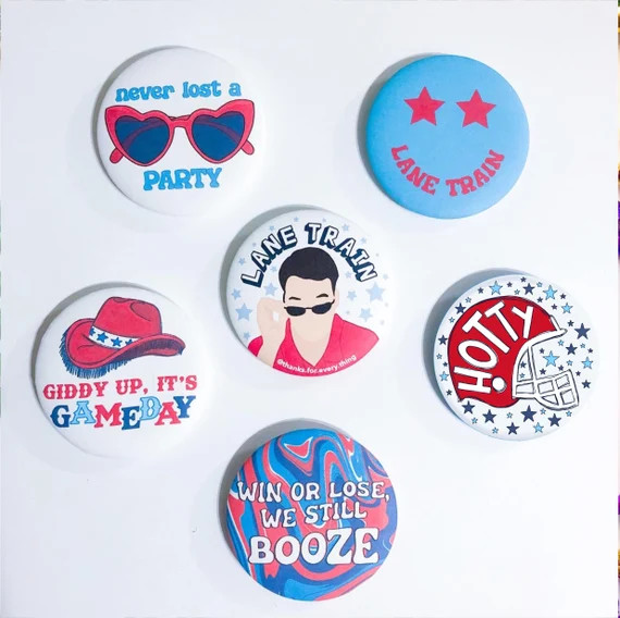 Red & Blue Gameday Bundle - Etsy | Etsy (US)