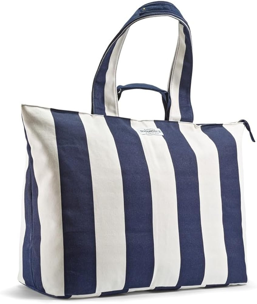 Fit & Fresh Large Beach Bag for Women - Extra Large Travel Tote With Pockets | Amazon (US)