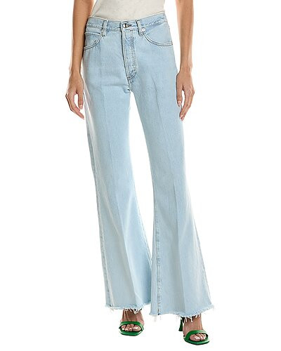 The Lax Wisp Raw Fray Flare Jean | Gilt & Gilt City