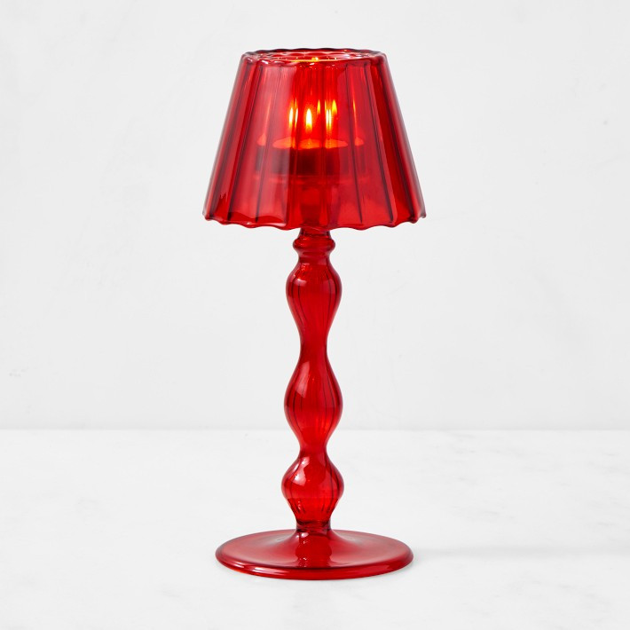 Red Tealight Lamp | Williams-Sonoma