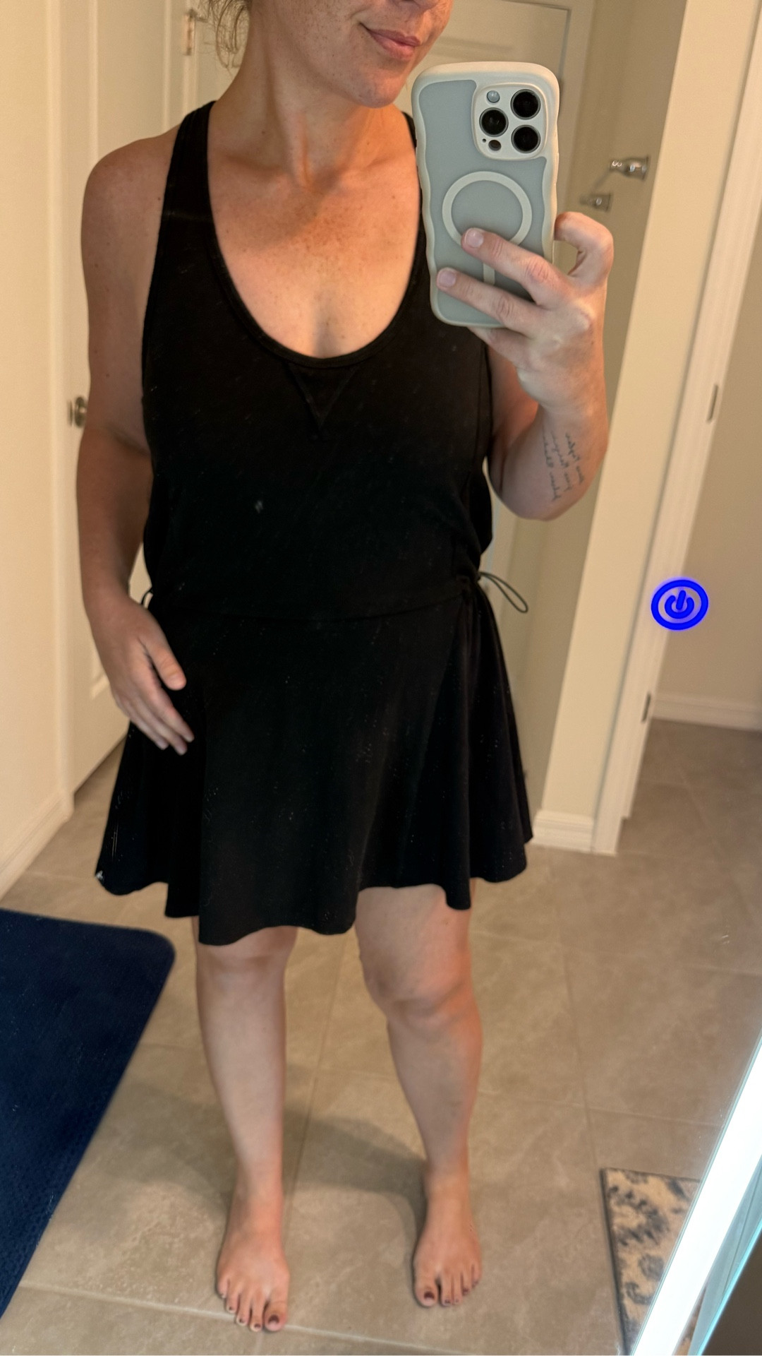 I needed a good athletic dress 🖤