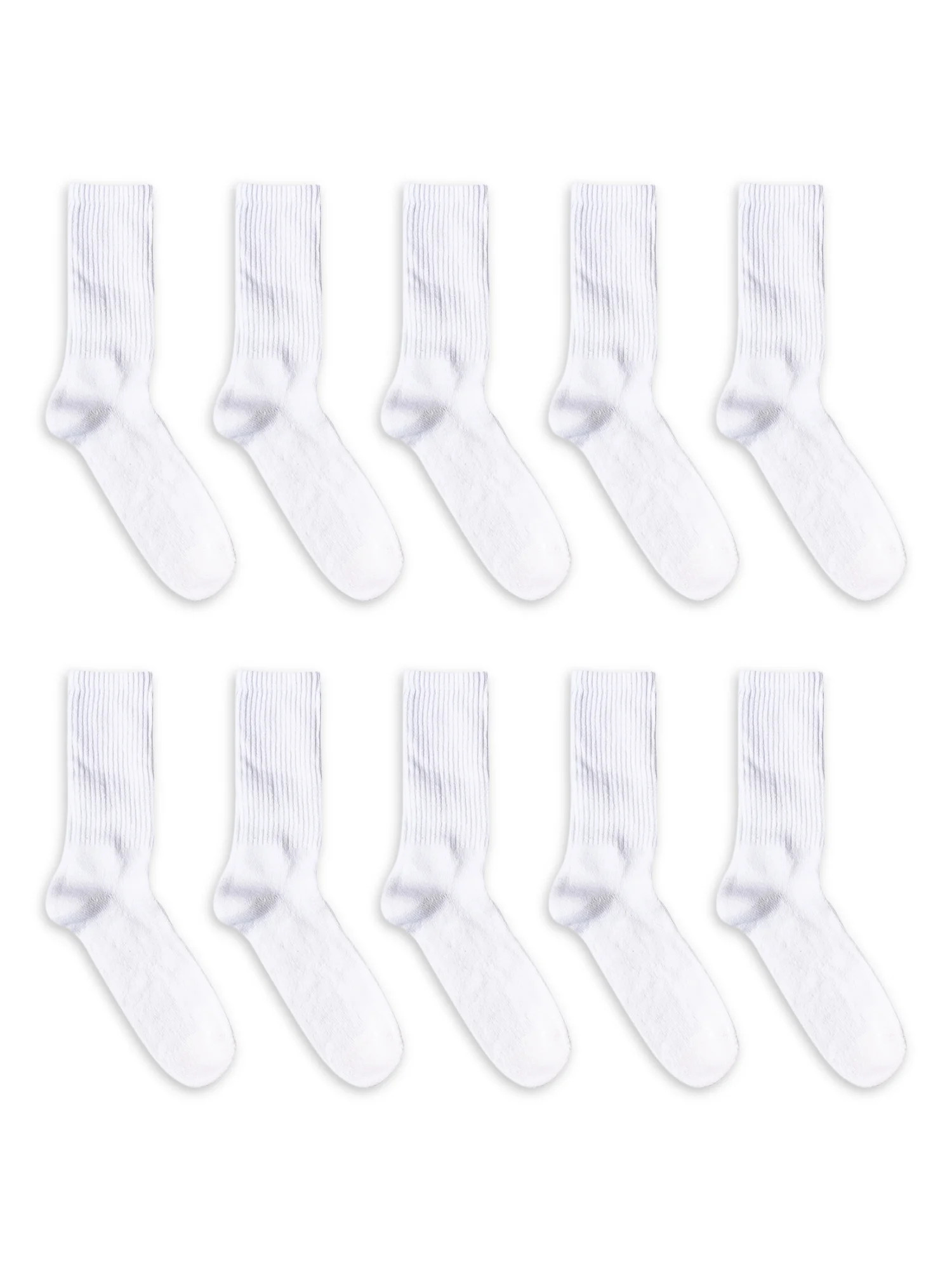 Athletic Works Women's and Women's Plus Crew Sock, 10 Pack - Walmart.com | Walmart (US)