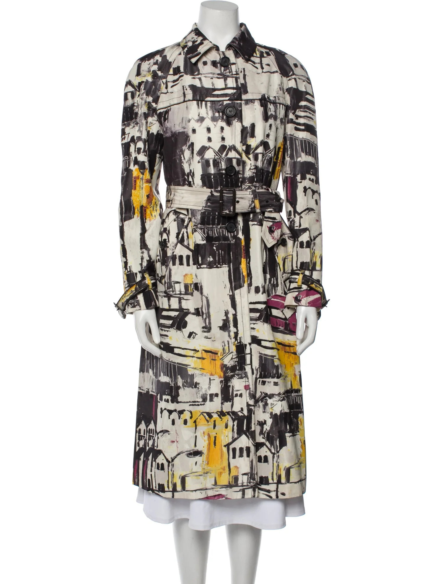 2017 Silk Trench Coat | The RealReal