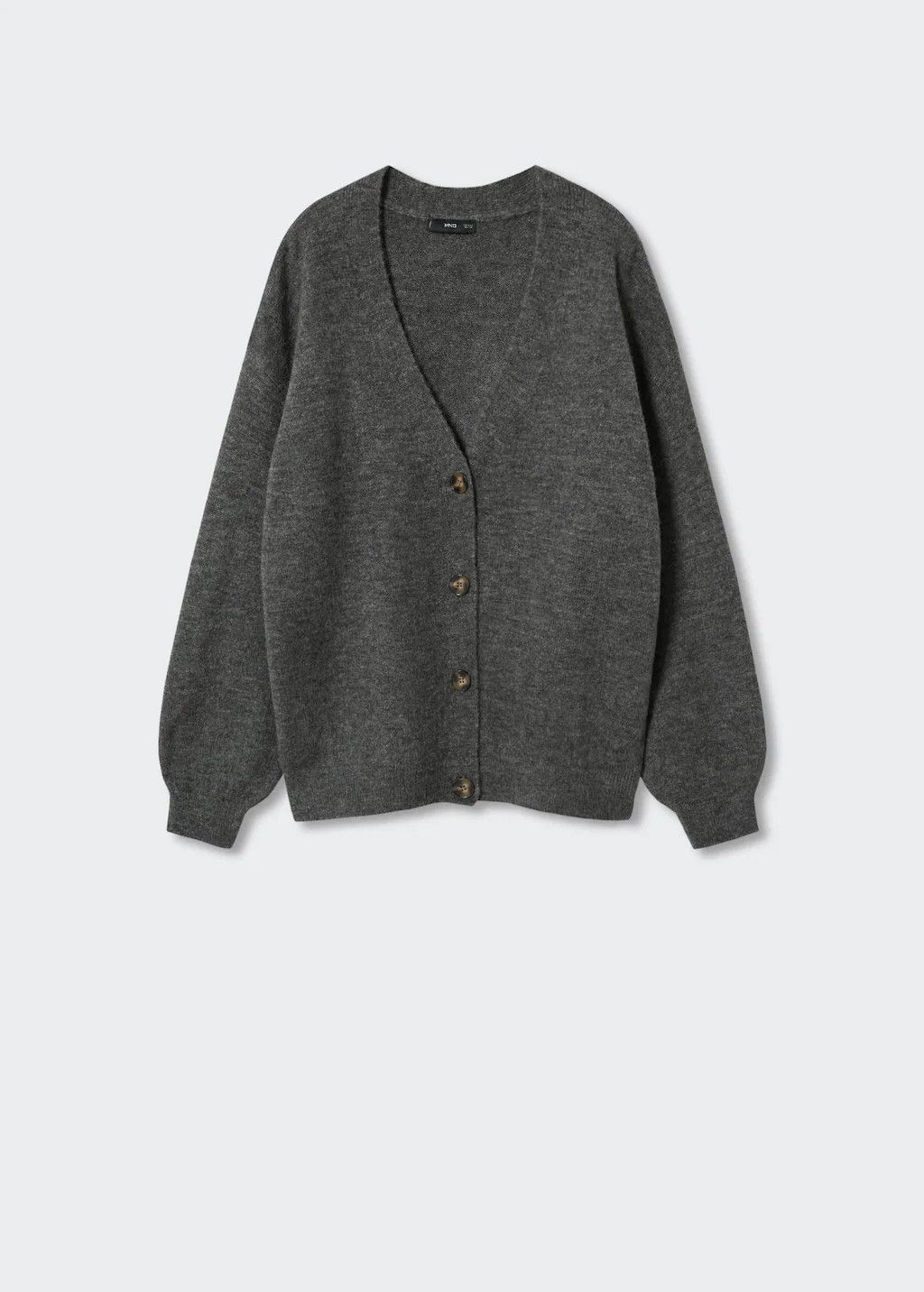 Oversized cardigan with buttons | MANGO (US)