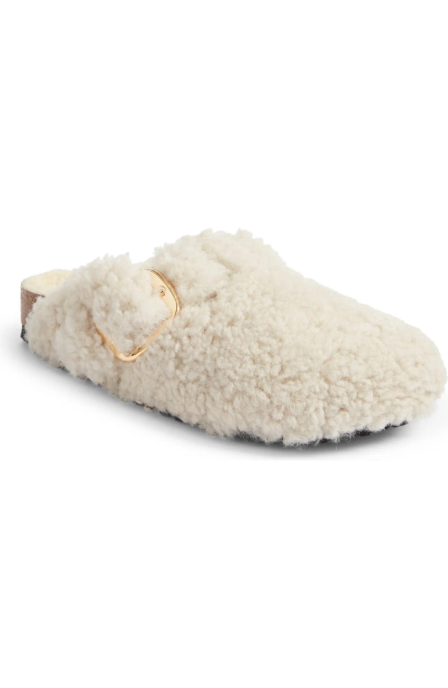 Boston Genuine Shearling Clog (Women) | Nordstrom