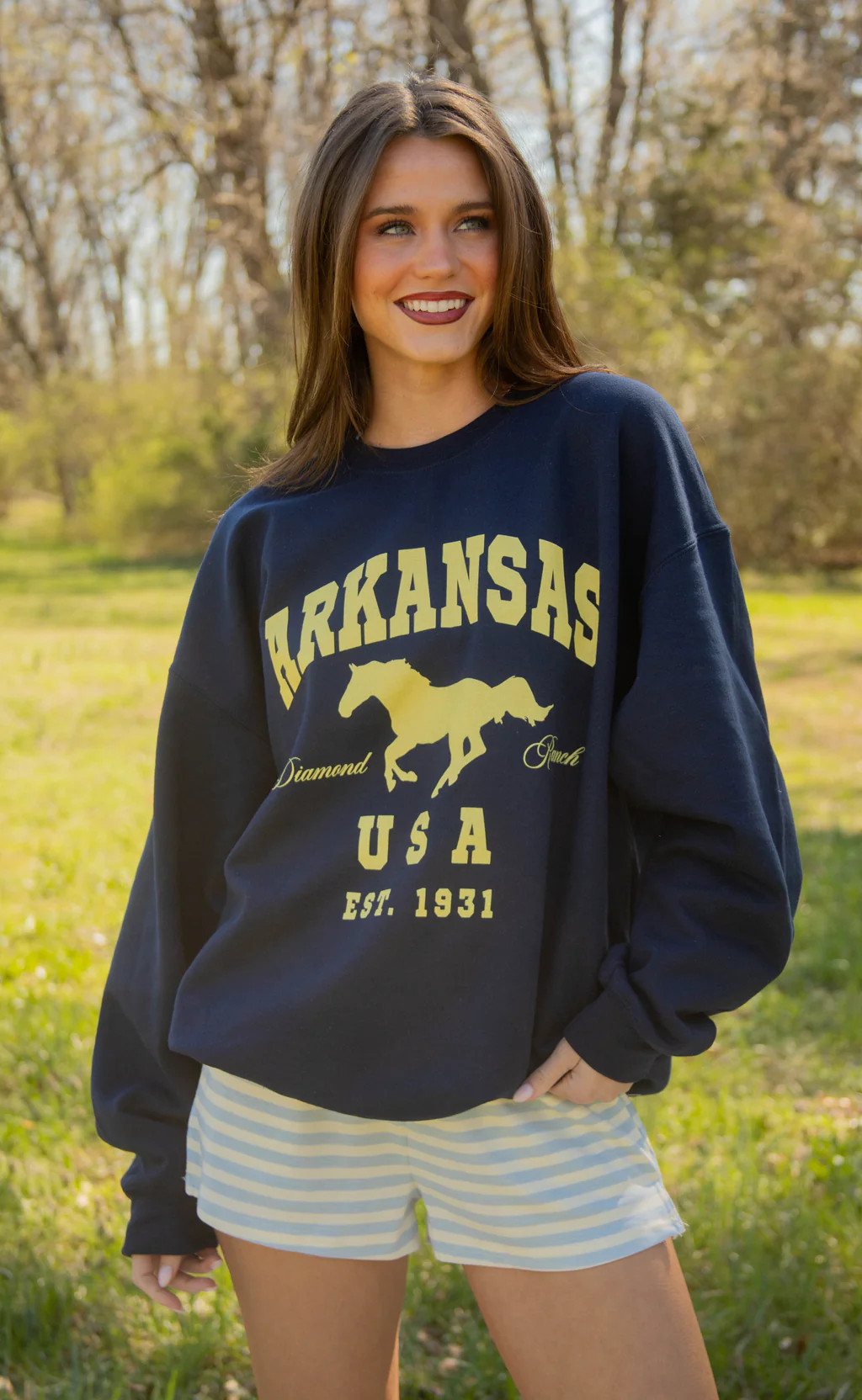 charlie southern: arkansas diamond ranch sweatshirt | RIFFRAFF