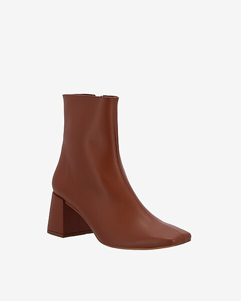 Svegan by Alohas Watercolor Heeled Ankle Boots | Express