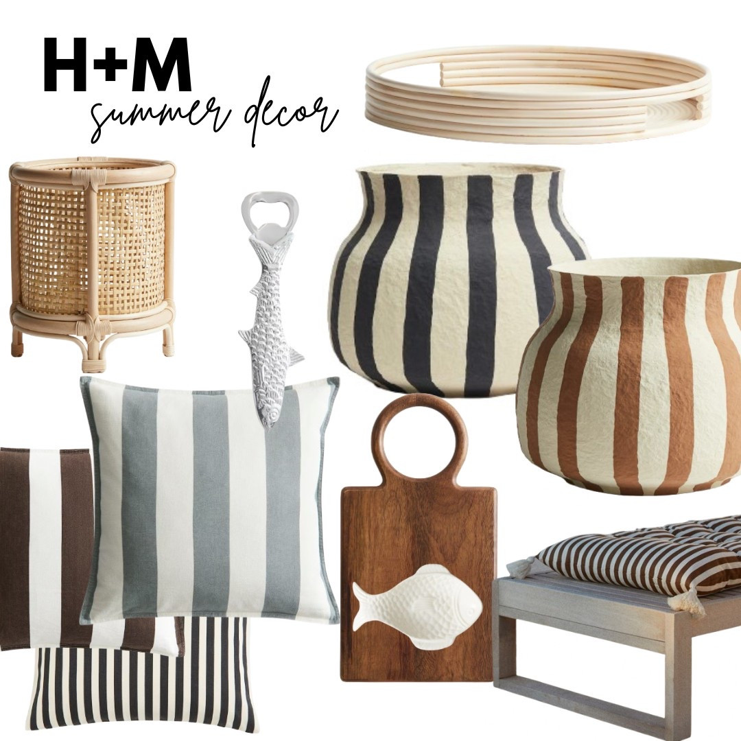 H+M summer decor finds!!

#LTKHome #LTKSeasonal #LTKFindsUnder100