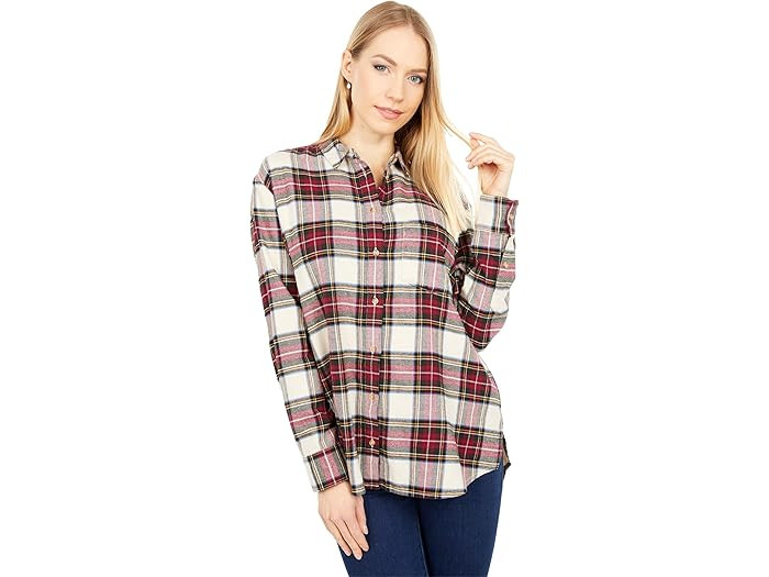 Oversized Ex-Boyfriend Shirt in Plaid | Zappos