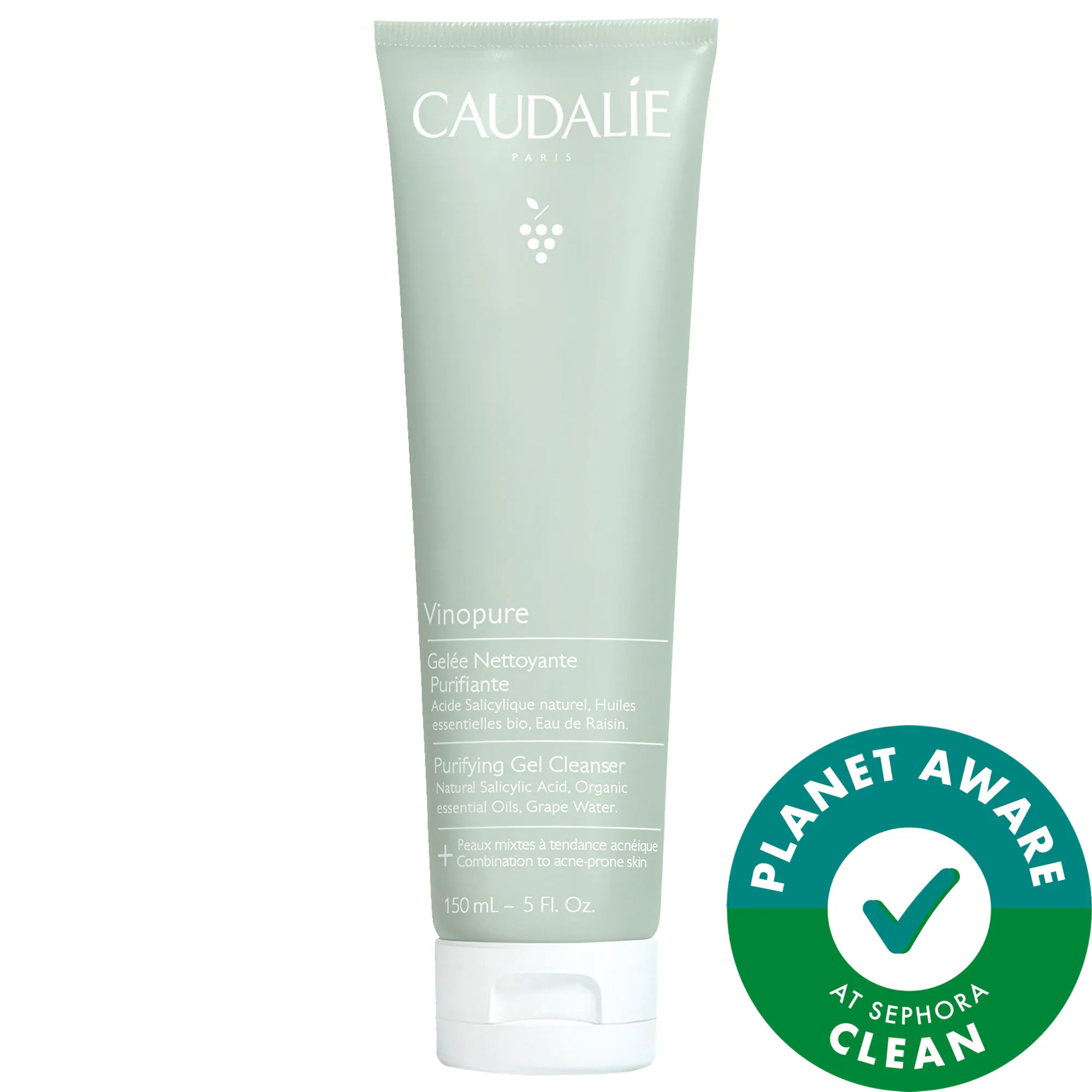 Caudalie Vinopure Pore Purifying Gel Cleanser 5 oz/ 150 mL | Sephora (US)