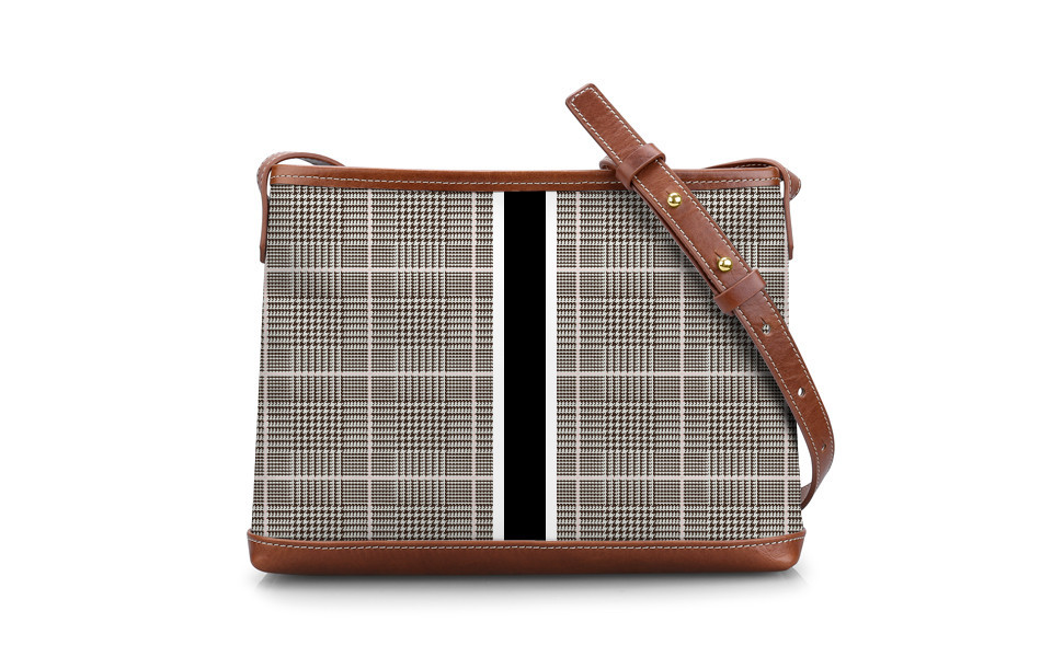 Norfolk Crossbody - Monogram Stripe | Barrington Gifts