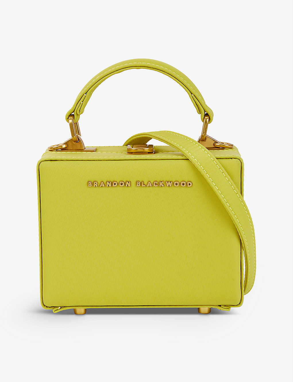BRANDON BLACKWOOD Kendrick mini shell cross-body bag | Selfridges