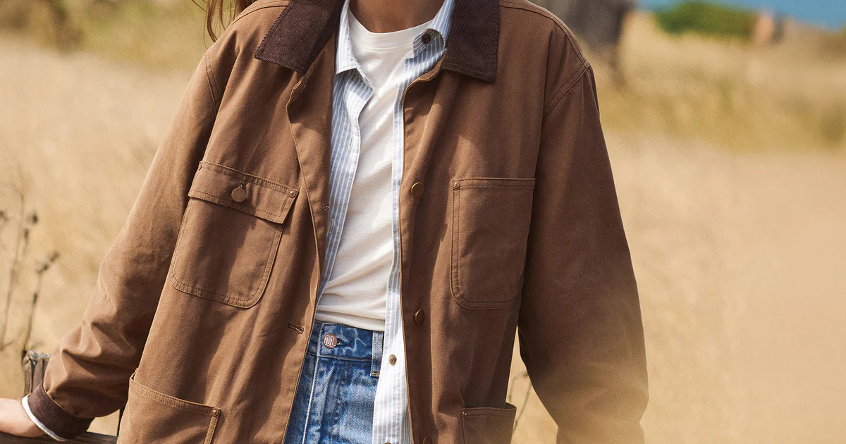 Riley Waxed Barn Jacket | Marine Layer