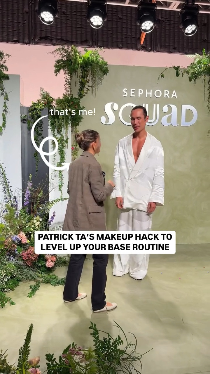 Makeup class is in session, this week: @patrickta makeup hack on how to apply products more SEAMLESSLY. 👀 

It seems obvious but I did not intentionally do this until he showed it to us during our @sephorasquad masterclass. 🤯 



#makeupclass #howtodomakeup #makeuphack #makeup #blush #bronzer #patrickta #makeupartisttips #professionalmakeup #makeuptips #beauty #makeup #beautyvideo #makeupreels #makeupvideo

#LTKStyleTip #LTKBeauty #LTKParties